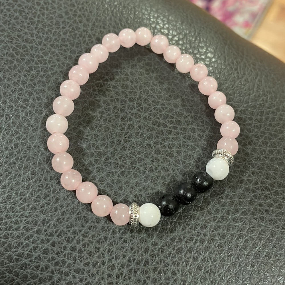 Genuine Crystal  Stretch Bracelet